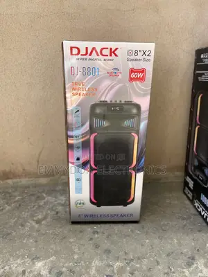 Djack Dj-8801 60w Bluetooth Speaker System
