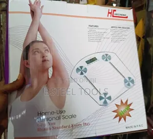 Glass Digital Bathroom Scale – Body Weight Electronic Scale