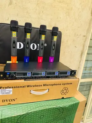 Dvon Act-9460 4-in-1 Wireless Handheld Microphone