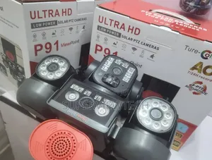 4 Lens Smart Solar CCTV Camera