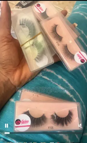 Makeup Human Hair Strip Lashes