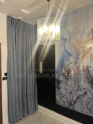 2 Pleats Curtains Drapes With Automated
