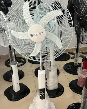 Glamstar 18" Rechargeable Fan
