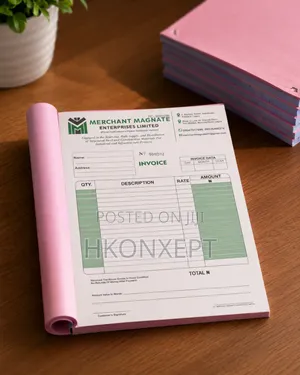 Custom Invoice Book Printing