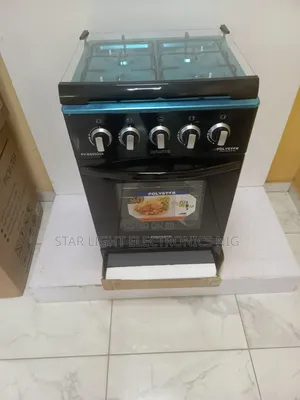 4 Burner Standing Gas Oven Polystar