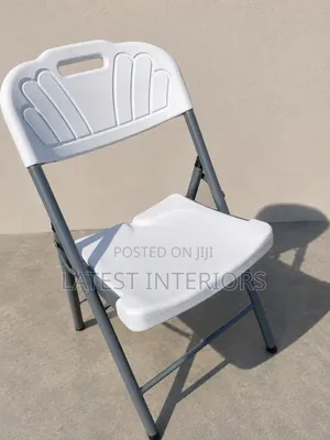 Premium Foldable Chair – Strong Metal Frame, Portable Durable