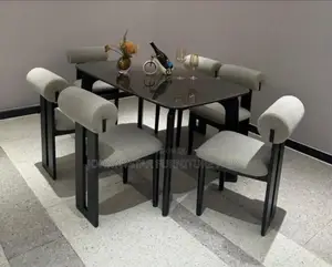 Gray Unique Interior Design Dinning Table