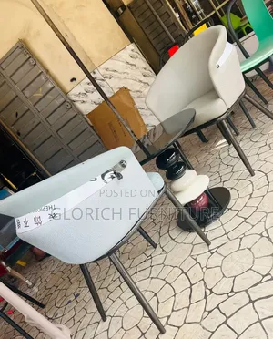 Curved Barrel Dining Chair – Soft Fabric Upholstery Gunmetal Legs