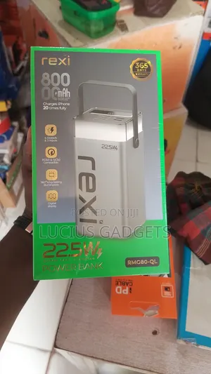 Rexi Powerbank 80,000mah Rmg80-Ql