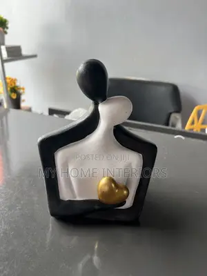 Black White Couple Decor