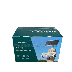 V380 Max P19se 4g Triple Lens Solar 3-PTZ Big Outdoor Camera