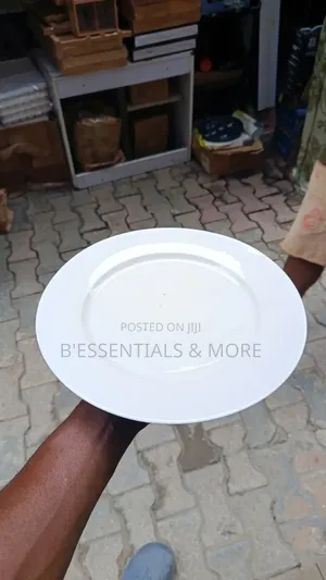 Quality Flat Breakable Plate (12 Pcs)
