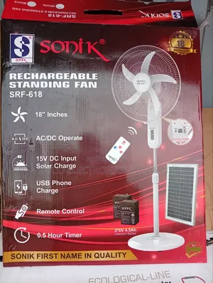 Sonik Japan Rechargeable Fan