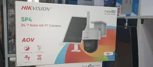 4g Solar Hikvision Aov Powered CCTV 4g Simcard Rotational