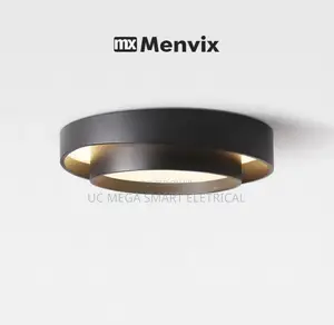 White Black Modern Led Ceiling Lights for Living Room Bedroom Dining