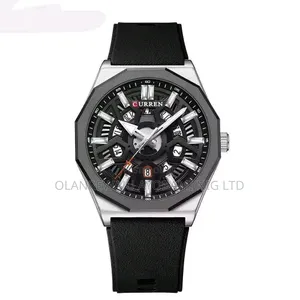 Curren Quality Luxury Sport Rubber Wristwatch