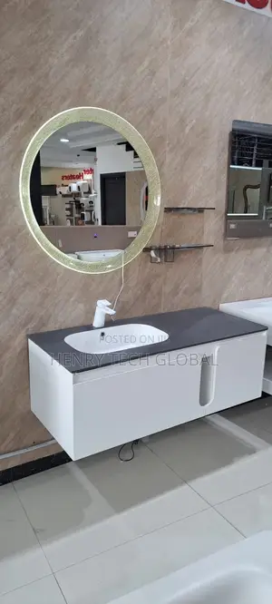 Complete Set of Cabinets Basin With Mirror (100cm)