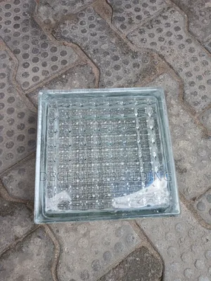 Crystal White Glass Block