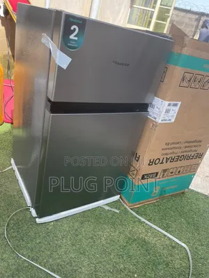 Hisense Double Door Fridge 87 Litres With Separate Freezer Compartment