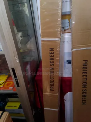Electric 72"72 Projection Screen