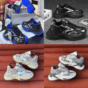 Men’S Cyber-Chunky Streetwear Sneakers