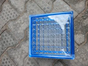 Glass Block Blue