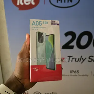 New Itel A05s 32 GB Black