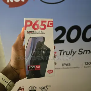 New Itel P65C 128 GB Black