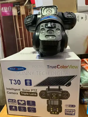 WiFi V380 Wireless 3 Lens CCTV Cameras