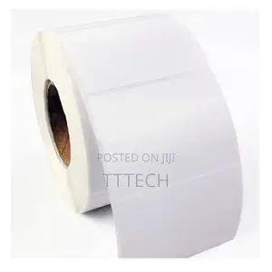 60mm by 40mm White Polyester Label