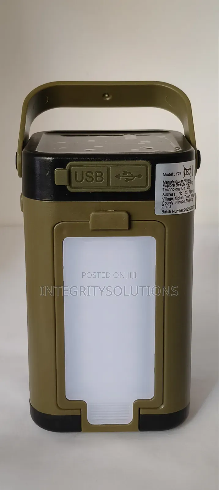 Camping Lamp With Multi Light Source Design