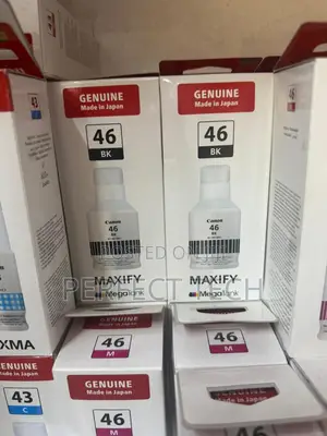 Canon Genuine Gi46 4-Color Set for Canon Maxify Gx6040 and Gx7040