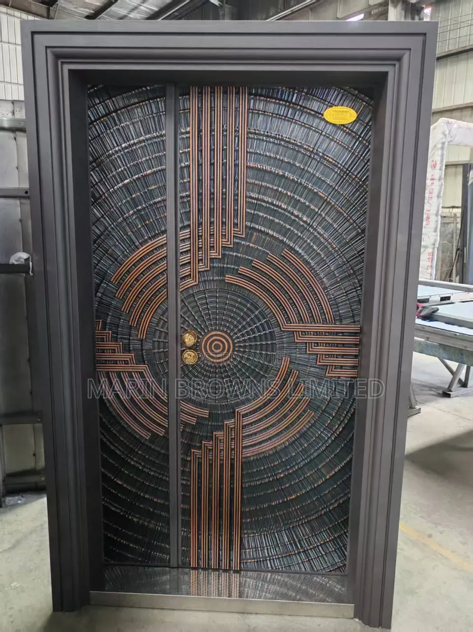 Copper Cast Door
