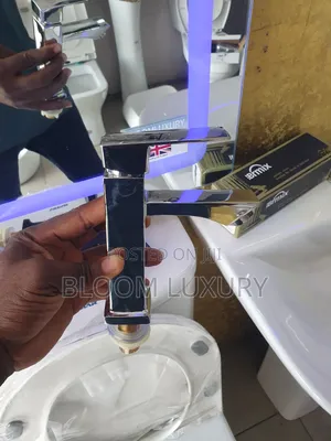 Chrome and Black Only Cold Tap Available