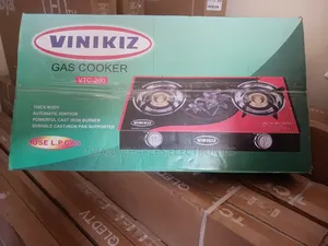 Vinikiz Table Top Gas Cooker ( Tempered Glass Top)