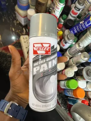 Veslee Brand Zinc Cold-Galvanizing Spray Paint in a 450ml Aerosol Can
