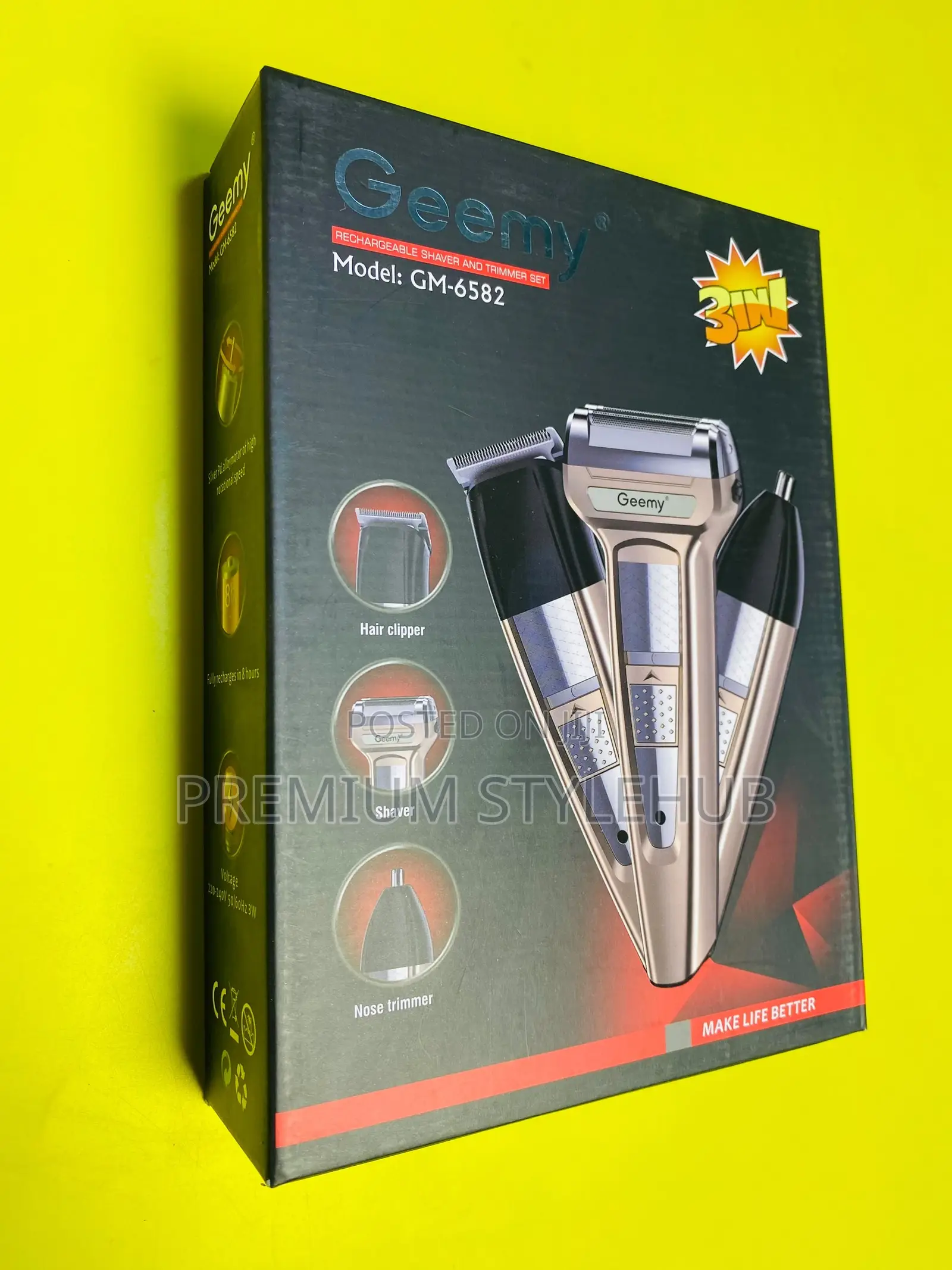 Geemy 3 in 1 Clippers