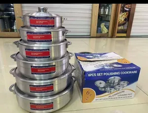 6pcs Alluminum Cookware Set