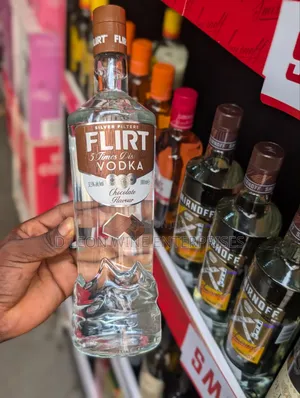 Flirt Vodka Chocolate Cartoon by ( 12 Bottles )