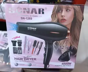 12in1 Sonar Hair Dryer