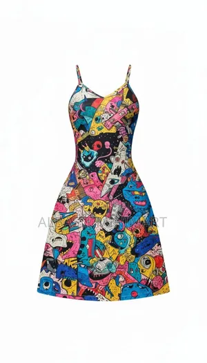 7star Strappy Mini Dress