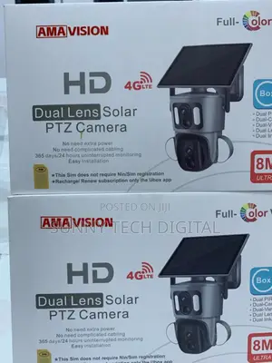 4g Dual Lens PTZ Solar PTZ Camera