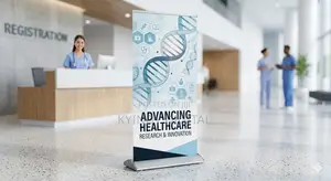 3ft Rollup Banner With Flatbase Aluminum