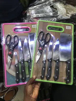 Chopping Board With Knife Set