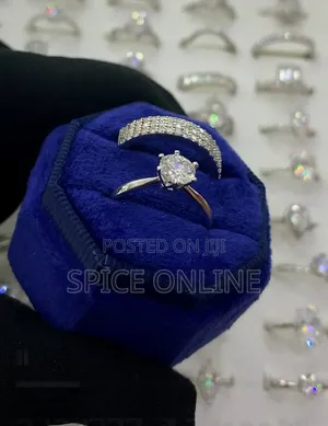 New Couple (3in1)Vvs Moissanite Diamond Ring Design in Stock