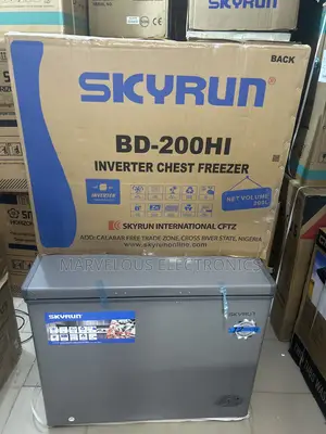 Brand New Original Skyrun 300liter Inverter Chest Freezer Full Coper