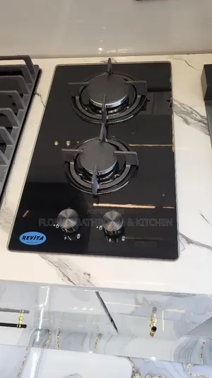Brand New Revita 2-Burner Built-in Glass Gas Cooktop – Sleek Modern