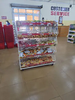 Supermarket Biscuits Rack