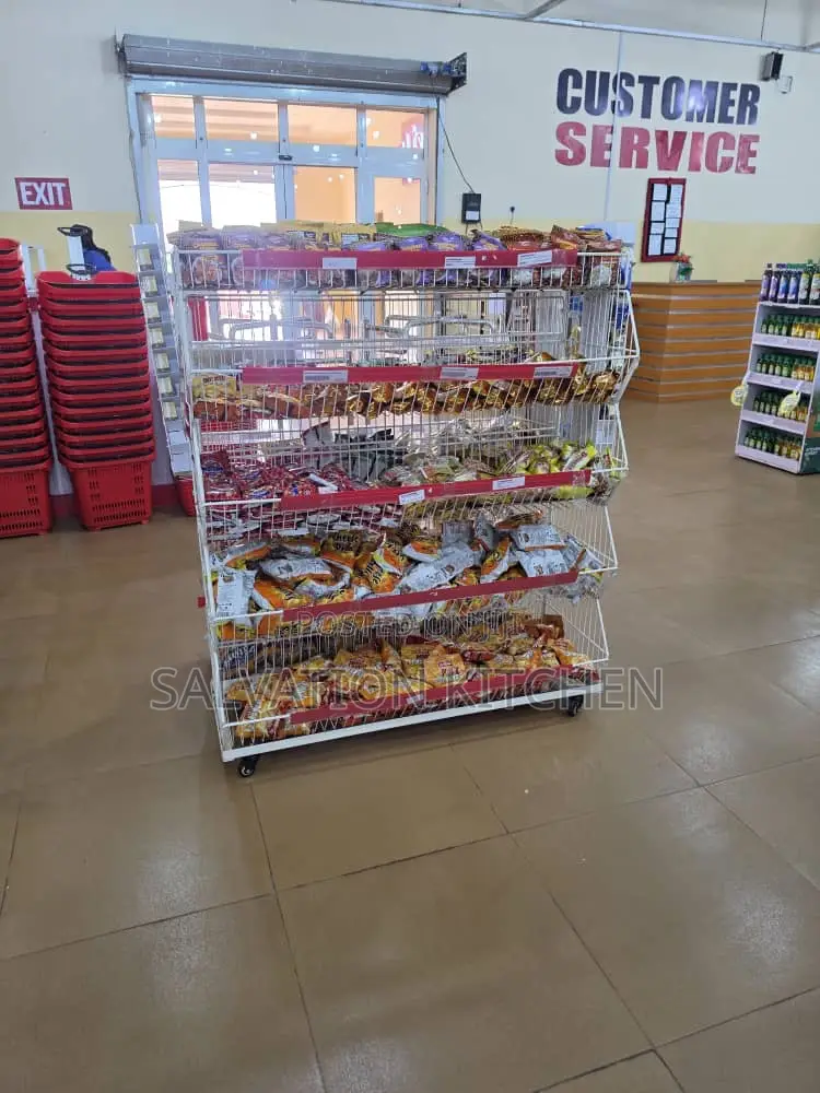 Supermarket Biscuits Rack