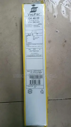 (7018 3.2) Vacpac Esab Eletrode (All Sizes Are Available)